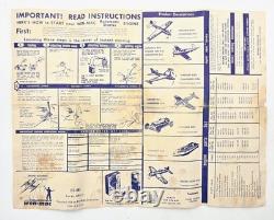 Vtg OK Cub Wen-Mac. 049.14 Gas Engine Boxed Lot 4 Motors Manuals Parts Prop