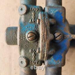 Vtg Sherwood Brass Circulation Pumps / Raw Water Pumps Marine Boat Parts Salvage