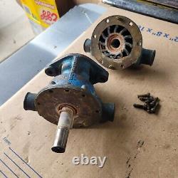 Vtg Sherwood Brass Circulation Pumps / Raw Water Pumps Marine Boat Parts Salvage
