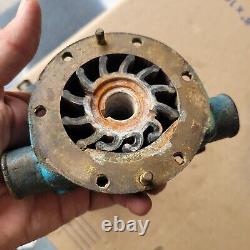 Vtg Sherwood Brass Circulation Pumps / Raw Water Pumps Marine Boat Parts Salvage