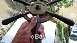 WATERWITCH Vintage Steering Wheel Assembly cable boat marine 12