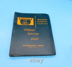 Washington Hardware Sporting Goods Dealer Catalog 1958 Guns Boat Parts Bar Bells