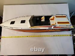 Wellcraft Scarab S-Type Power Boat VINTAGE Dumas boat For Parts Or Repair