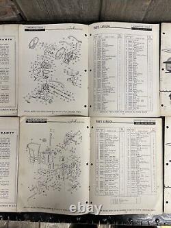 X6 Vintage 1958 Johnson Outboard Motors Boat Engine Parts Catalog Lot Waukegan