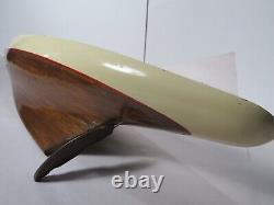 Yacht Model 34 Wooden Sailboat Built Boat part /for parts