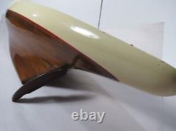 Yacht Model 34 Wooden Sailboat Built Boat part /for parts