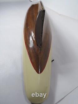 Yacht Model 34 Wooden Sailboat Built Boat part /for parts