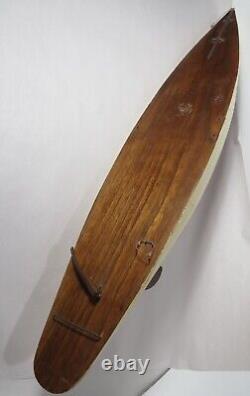 Yacht Model 34 Wooden Sailboat Built Boat part /for parts