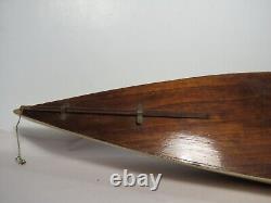 Yacht Model 34 Wooden Sailboat Built Boat part /for parts