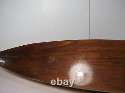 Yacht Model 34 Wooden Sailboat Built Boat part /for parts