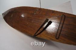 Yacht Model 34 Wooden Sailboat Built Boat part /for parts